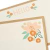Hallmark Blank Cards Assortment with Organizer, Flowers (50 Flat Paneled Note Cards with Envelopes)(Blank Cards Assortment with Organizer)