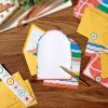 Hallmark Blank Cards, Colorful Dogs (20 Cards with Envelopes)(Rainbow Stripes)