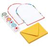 Hallmark Blank Cards, Colorful Dogs (20 Cards with Envelopes)(Rainbow Stripes)