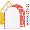 Hallmark Blank Cards, Colorful Dogs (20 Cards with Envelopes)(Rainbow Stripes)