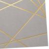 Hallmark Blank Cards, Gold Foil Lines (10 Cards with Envelopes)