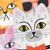 Hallmark Cute Cat Note Card Assortment (16 Blank Cards with Envelopes) for Kids, Teens, Teachers