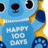Hallmark Eight Bamboo Baby’s First 100 Days Card for Baby Boy (Welcome to the World)