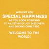 Hallmark Eight Bamboo Baby’s First 100 Days Card for Baby Boy (Welcome to the World)