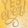 Hallmark Engagement Card or Bridal Shower Card (Let the Wedding Fun Begin)(Best Yes Ever)