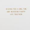 Hallmark Engagement Card or Bridal Shower Card (Let the Wedding Fun Begin)(Congrats Confetti)