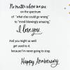 Hallmark Father’s Day Card or Love Card for Him, Lucky Me to Have You (Anniversary Card)(Love You All the Time)