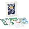 Hallmark Framable Postcards, Colorful Prints (6 Flat Panel Blank Cards) Flamingo, Cheetah, Monstera Leaves