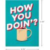 Hallmark Friends All Occasion Cards, 20 Blank Cards with Envelopes (How You Doin’?)
