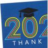 Hallmark Graduation Thank You Cards Bulk, Class of 2024, Retro Blue (40 Thank You Notes with Envelopes)(2023 – Retro Blue Thank You Notes)