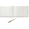 Hallmark Ivory and Gold Guest Book for Weddings, Graduations, Birthdays, Retirement Party, Vacation Home(Ivory)