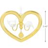 Hallmark Keepsake Christmas Ornament 2024, Our Anniversary, Metal, Gift for Couple(2024 Anniversary)