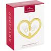 Hallmark Keepsake Christmas Ornament 2024, Our Anniversary, Metal, Gift for Couple(2024 Anniversary)