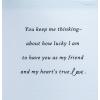 Hallmark Our Anniversary Card (Celebrating Our Love)(Dragonfly and Leaf)