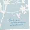 Hallmark Pack of 20 Thank You for Your Sympathy Cards, Cherry Blossom (Funeral Thank You Cards) (5STZ5033)