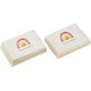 Hallmark Pack of Baby Shower Thank You Cards, Watercolor Rainbow (40 Cards and Envelopes)