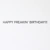 Hallmark Pack of Funny Birthday Cards, Excited Cat (6 Birthday Cards with Envelopes)(Black Cat)