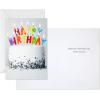 Hallmark Pack of Funny Birthday Cards, Excited Cat (6 Birthday Cards with Envelopes)(Happy Birthday Candles)