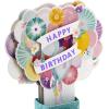 Hallmark Paper Wonder Birthday Pop Up Card (Cupcake Balloons Bouquet)(Pop Up  Flower Balloons)