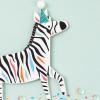 Hallmark Paper Wonder Pop Up Birthday Card for Kids (Jungle Animals)(Zebra  One of a Kind)
