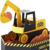 Hallmark Paper Wonder Pop Up Card (Red Tractor) for Kids, Birthdays, Farmers(Yellow)