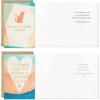Hallmark Pet Sympathy Cards Assortment, Hearts and Rainbows (16 Cards and Envelopes)