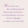Hallmark Romantic Valentine’s Day Card (You Amaze Me) for Anniversary, Romantic Birthday, Everyday Love, Sweetest Day(Best Thing That Ever Happened to Me)