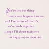 Hallmark Romantic Valentine’s Day Card (You Amaze Me) for Anniversary, Romantic Birthday, Everyday Love, Sweetest Day(Best Thing That Ever Happened to Me)