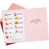Hallmark Romantic Valentine’s Day Card (You & Me) for Anniversary, Love, Romantic Birthday, Sweetest Day(I Love You More Than . . . Fill in the Blank Stickers)