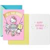 Hallmark Sanrio Hello Kitty Cute Birthday Cards (3 Cards with Envelopes)
