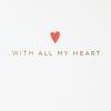 Hallmark Signature Anniversary Card (Overlapping Hearts) for Romantic Birthday, Love, Valentine’s Day for Husband, Wife, Boyfriend, Girlfriend(Overlapping Hearts  I Love You)