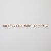 Hallmark Signature Birthday Card for Boy (T Rex)