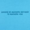 Hallmark Signature Birthday Greeting Card (Awesome Birthday)(Awesome Birthday)