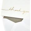 Hallmark Signature Gold Thank You Cards, Gold Script (10 Cards with Envelopes)