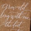 Hallmark Signature Wood Wedding Card, Bridal Shower Card, Engagement Card (The Best is Yet to Be)(Brown)