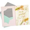 Hallmark Signature Wood Wedding Card, Bridal Shower Card, Engagement Card (The Best is Yet to Be)(Cream)