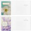 Hallmark Spiritual Birthday Card Assortment (16 Floral Cards with Envelopes, 4 Designs) Bright and Blessed(Bright and Blessed)