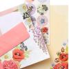Hallmark Stationery Set with Desk Organizer, Light Pink (10 Blank Cards with Envelopes, 20 Writing Sheets with Envelopes, 75-Sheet Notepad, 30 -Sticker-Seals)