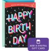 Hallmark Thank You Gift Card Greeting Card (So Grateful) Add a Digital Gift Card for Teachers, Coworkers, Nurses(Birthday)