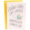 Hallmark Baby Card for New Grandparents (Warm and Cuddly) Welcome New Grandbaby, Congratulations