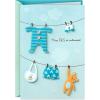 Hallmark Baby Shower Card for Boy (Blue, Now This is Cuteness) Welcome New Baby Boy, Congratulations