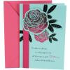 Hallmark Birthday Card for Mom, Aunt, Sister, Grandma (What Matters)(Pink and Blue Flowers)