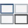Hallmark Blank Cards Assortment with Organizer, Black & White Stripes (40 Note Cards with Envelopes) for Graduation, Just Because, All Occasion