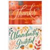 Hallmark Fall Floral Thank You Note Card Assortment (50 Cards with Envelopes) for Weddings, Teachers, Clergy, Bosses, Thanksgiving