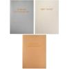 Hallmark Ivory and Gold Guest Book for Weddings, Graduations, Birthdays, Retirement Party, Vacation Home(Kraft)