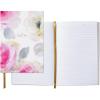 Hallmark Ivory and Gold Guest Book for Weddings, Graduations, Birthdays, Retirement Party, Vacation Home(Watercolor Roses)
