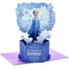 Hallmark Paper Wonder Disney Princess Frozen Pop Up Birthday Card (Born to Shine)