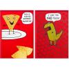 Dinosaur and Nachos  2 Cards with Envelopes