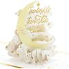 Hallmark Signature Paper Wonder Pop Up Baby Shower Card for New Parents (Twinkle Twinkle) Welcome New Baby, Congratulations, Gender Reveal