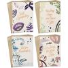 Hallmark Sympathy Card Assortment (16 Cards with Envelopes, 4 Designs) Minimalist Nature